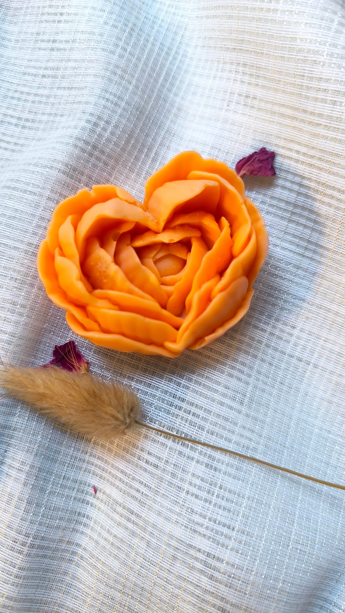 LYNS Diwali Rose Soap Collection โ Set of 3 Handcrafted Shea Butter Rose Soaps