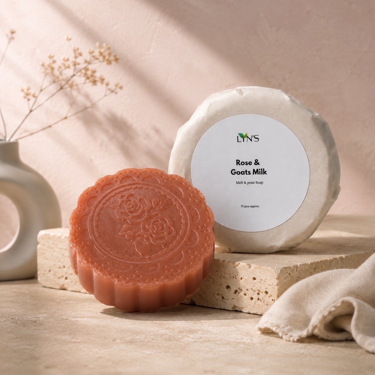 Rose & Goats Milk Melt & Pour Soap